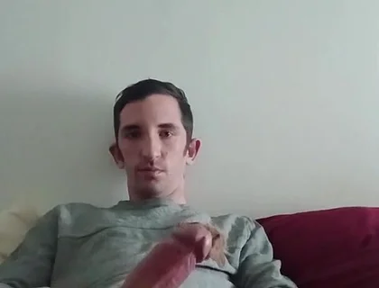 Handjob in Bed