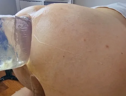 Sweet Ass POV Anal Fucked by Fat Dildo