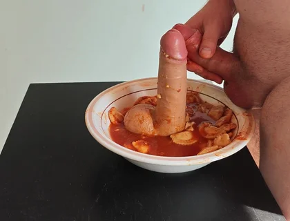 I Piss in My Dinner and I End up Cumming