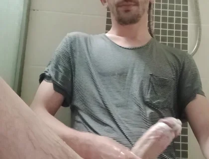 Handjob in the Shower