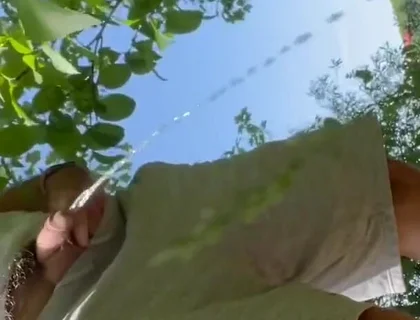 Pissing at the Lake