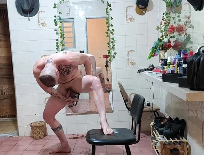 Waxing Anus and Penis