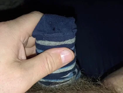Sock Filled with Cum