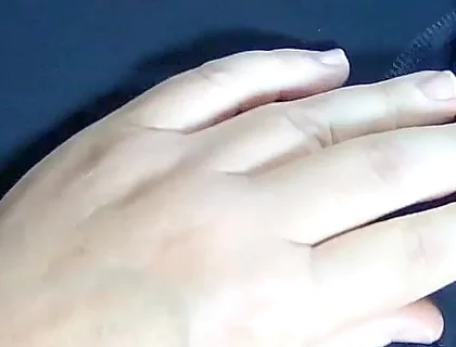 Another View of My Jerking My Smooth Cock