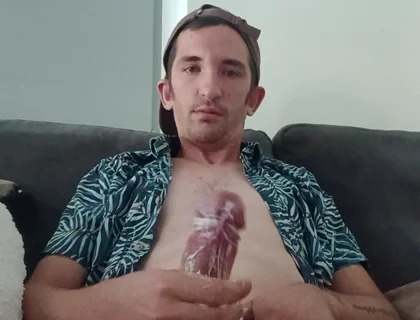 Young Guy with His Xxl Jerks off with Big Cumshot