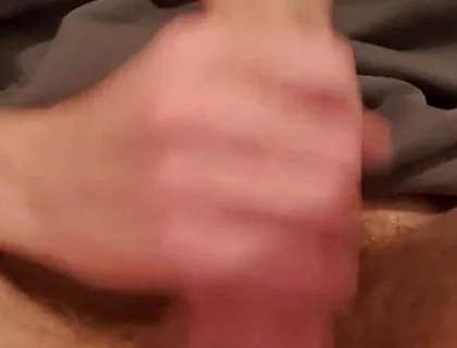 Homemade Twink Two Handed Wank