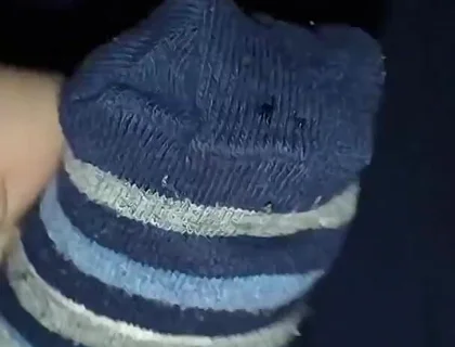 Sock Filled with Cum