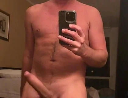 Jerking That Big Morning Wood Boner