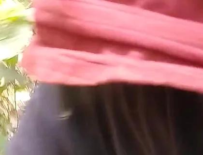 A Asian Boy in Forest Handjob Foking