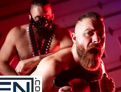 Stepdaddy Cakes Thanks Chuck Conrad With A Steamy Rescue Fuck In The Warehouse