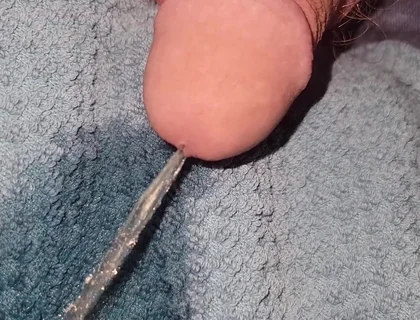 Pissing on Towels and Sheets Before Washing, a Compilation.