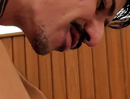 His Thick Cum Fell on Me and I Put It in My Mouth Because He Made Me Enjoy His Fat and Hairy Cock Deep Inside Me
