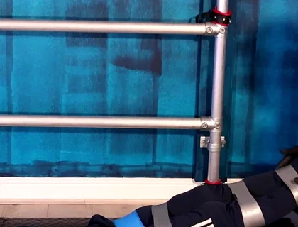 Bound and Struggling in Tape Bondage (4k)