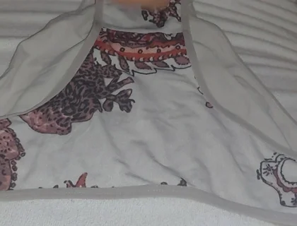 I Ejaculate Into the Panties My Wife Is Going to Wear While She Is in the Bathroom.