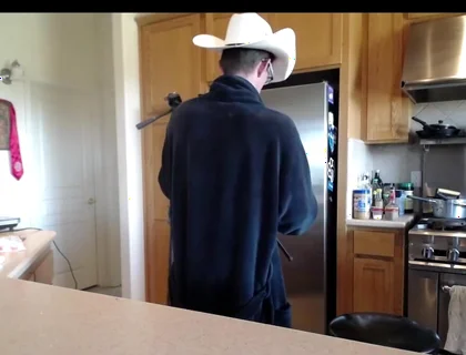 Making Prim Rib and Jacking off