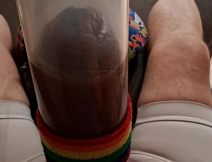 Extreme Silicone Cock Pumping