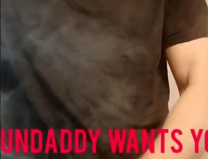 Spundaddy Wants You to Take His Cock and Blow a Cloud on It