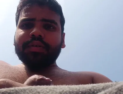 Watching an Fucking Hot Video with Full Feel of Fun on Terrace
