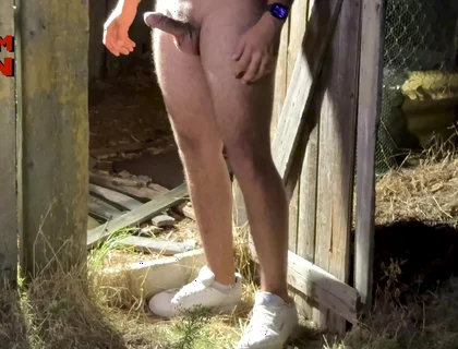 Emptying My Alpha Balls at the Shed