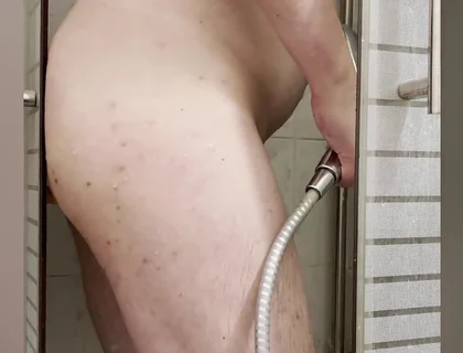 Dildo in My Ass Under Shower, That Was Good