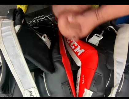 Jerking off in the Hockey Change Room