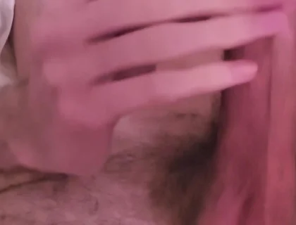 I Lost Control. Amateur Cumshot of an Italian Teen on the Couch