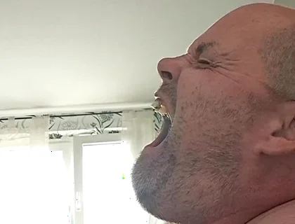 For Further Stretching, the Thick Dildo Still Has to Go Into the Slut Asshole