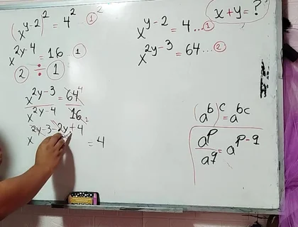 25 Algebra: Calculate X Sexual Mathematics