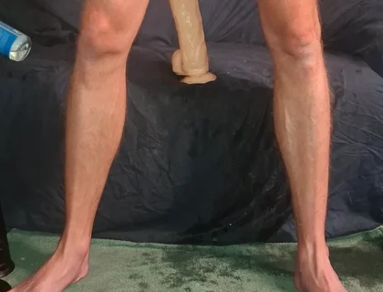 Solo Male Extreme Anal Dildo - Huge Toys
