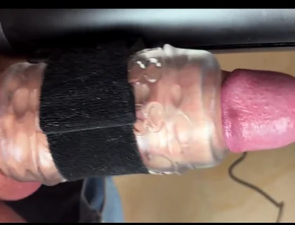 This Updated Milking Machine Helped Me Reach Probably the Strongest Orgasm This Year Milking Me to the Last Droppp