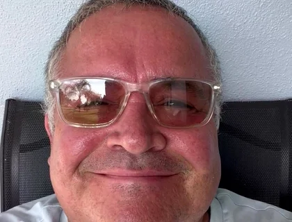 Man Smiling in the Morning