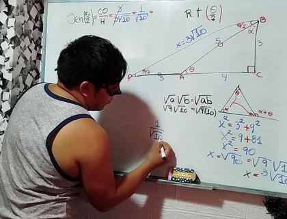 19 Trigonometry: Half-angle (37/2) - Exercise