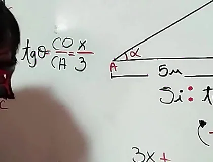 27 Trigonometry Calculate the Height and Area of the Triangle - Sexual Mathematics - Azaghal Soul