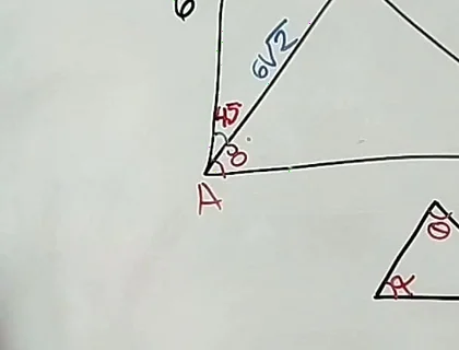 14 Trigonometry: Olympics Problem - Notable Triangles