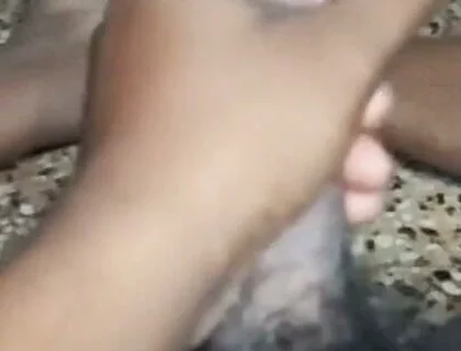 My Sister in-law Sucking My Big Black Cock and Lick