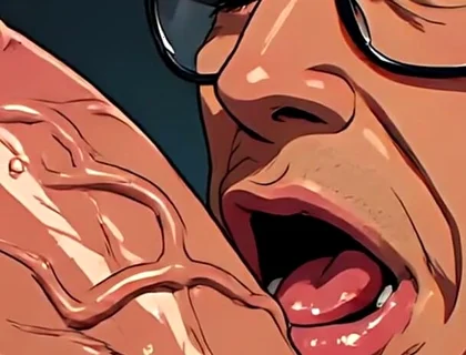 Monster Cock Blowjob Art