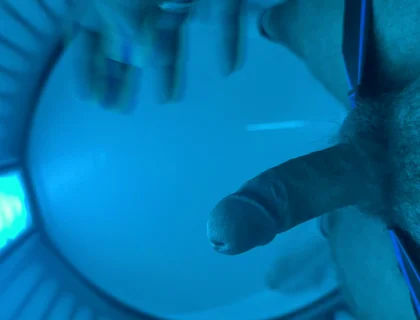 Horny Whilst in the Sunbed
