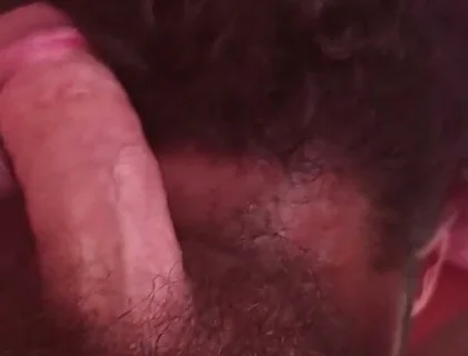 Worshipping Bodybuilder, Sitting and Cumming on Him