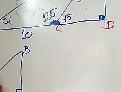 Trigonometry: Remarkable Triangles - Exercise 1