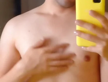 Naked on Mirror