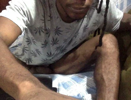 Caught Black Sexy Boy Masterbating