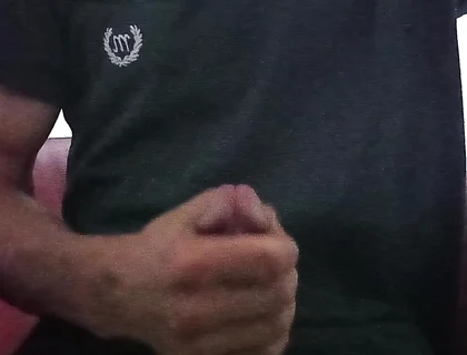 Masturbation and Cumshot with Hot