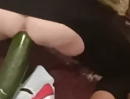 Attractive Guy Fucking in Bed and Inserting Lights Into His Anus.