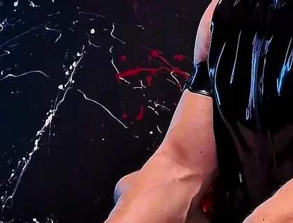 Intense Muscle God and Rock Width Scene 3