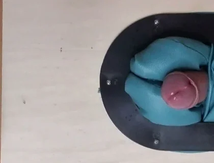Fucking the Massage Table Below View