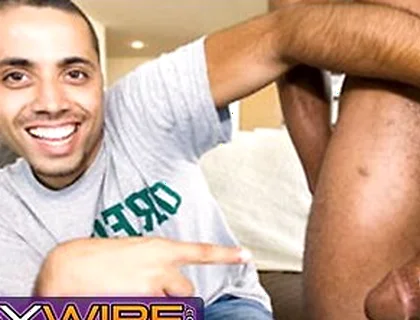 Hunk Castro Supreme Stretches David Arrons Tight Hole With His Massive Cock