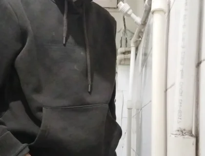 In My Friend's Bathroom, He Masturbated to Stepmother