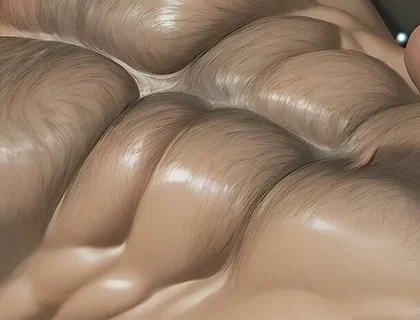 Rugged Silver Lumberjack Aggressively Fingering Prostate