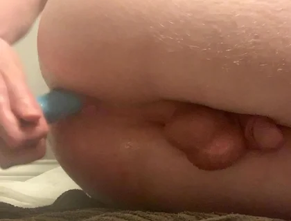 Gay Boy Fucks Bussy with Dildo