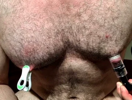 Bodybuilder Daily Nipple Training Routine